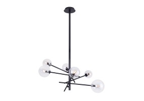 Pakabinamas šviestuvas LOLLIPOP 6 BLACK